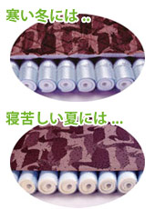 冬暖かく、夏涼しい「ヘルスロールエクセル」
