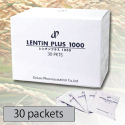Lentin Plus1000（30包）米糠阿拉伯米蕈多醣体