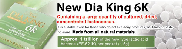 新DIA KING 6K（新型乳酸菌6K）