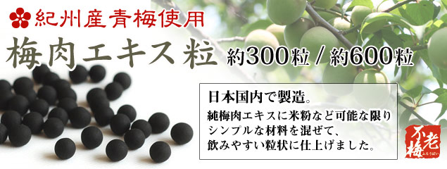 梅肉エキス粒